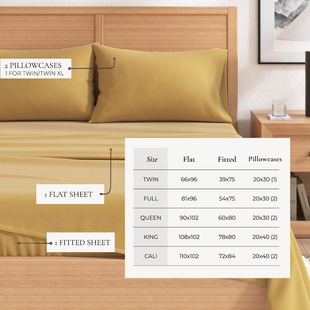 Cotton Solid Flannel Sheet - Nordic Collection